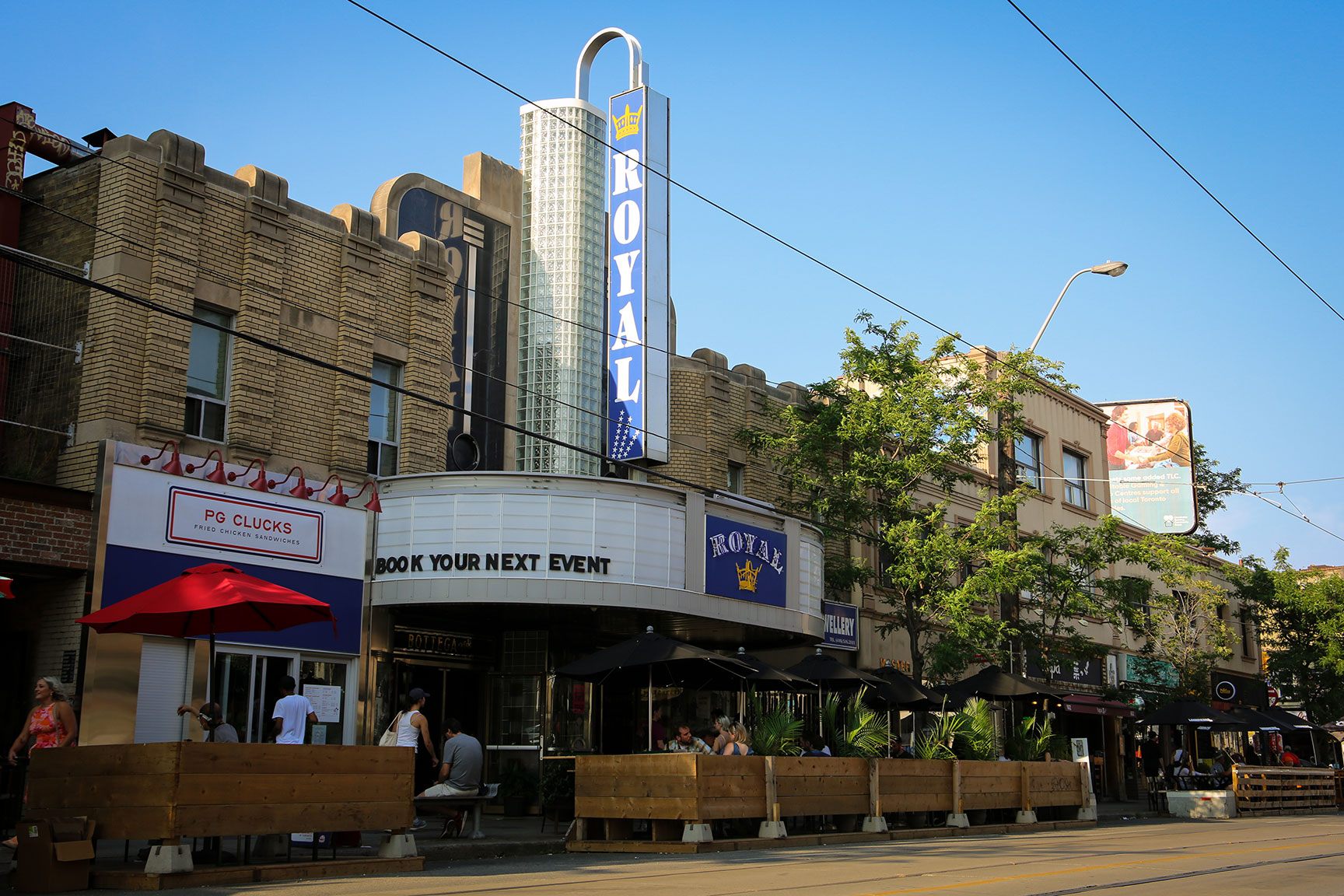 The exterior of The Royal Theatre